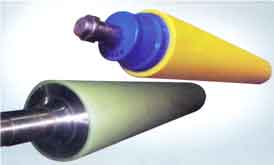 Polyurethane or NBR rollers manufactured in Thailand at competitive prices and quality that meets international standards.